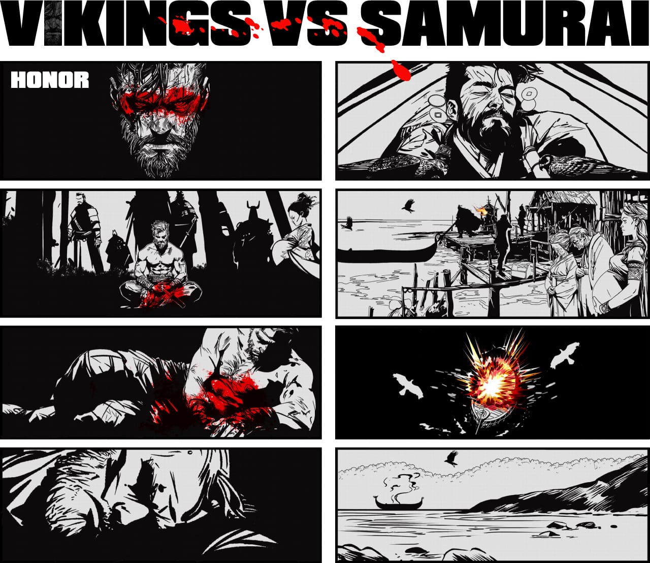 VIKINGS vs SAMURAI: Honor