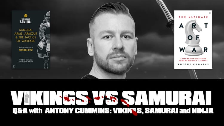 Q&A with Antony Cummins: Vikings, Samurai and Ninja