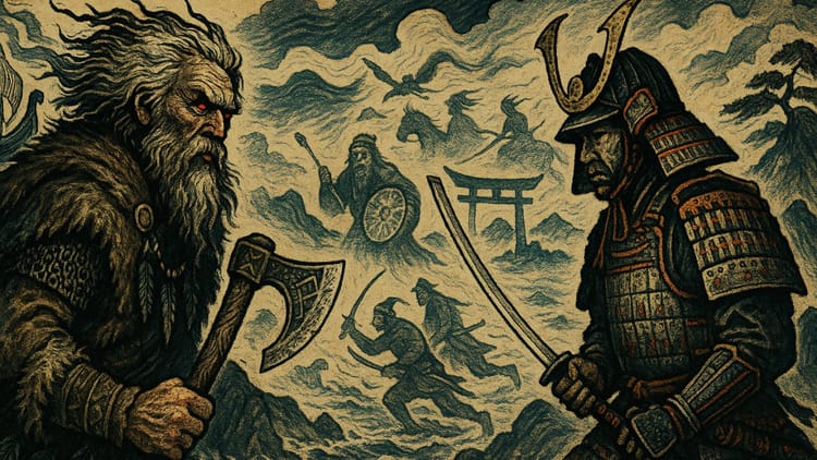 Sámi Mojo, Samurai, and Vikings