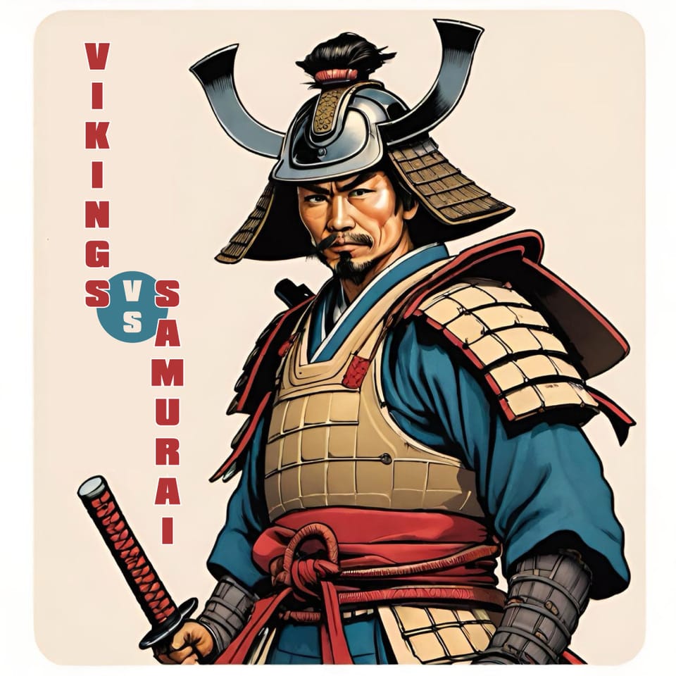 VIKINGS vs SAMURAI recruitment poster