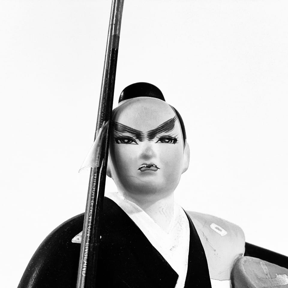 Samurai figurine