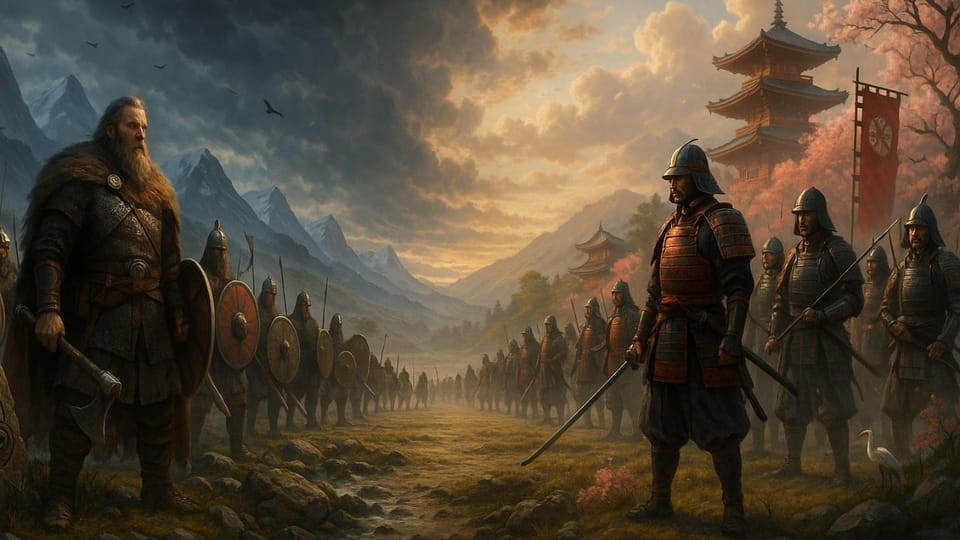Vikings and Samurai Duke It Out!